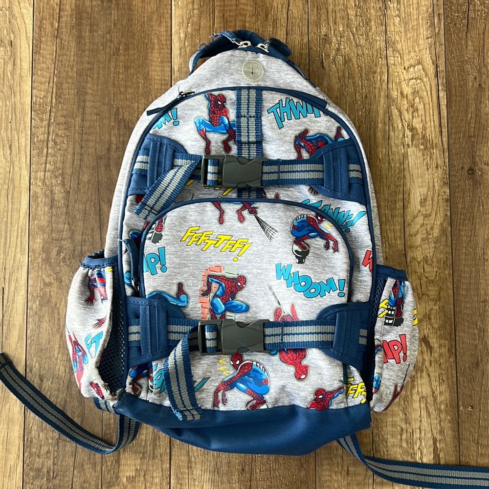 Pottery Barn Kids Spider-Man backpack in small size